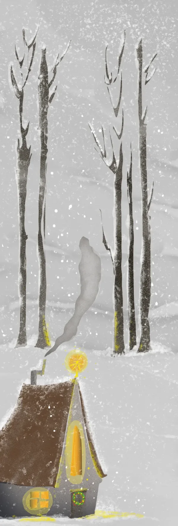 boekenlegger bookmark illustratie Illustration