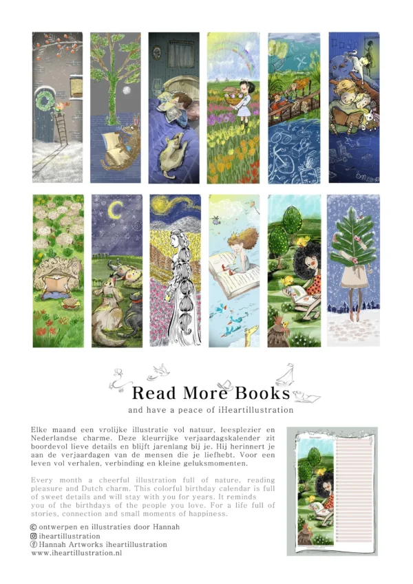 Verjaardagskalender - Zeemeermin