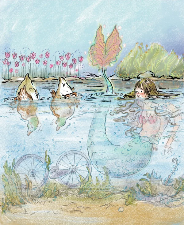 Verjaardagskalender - Zeemeermin