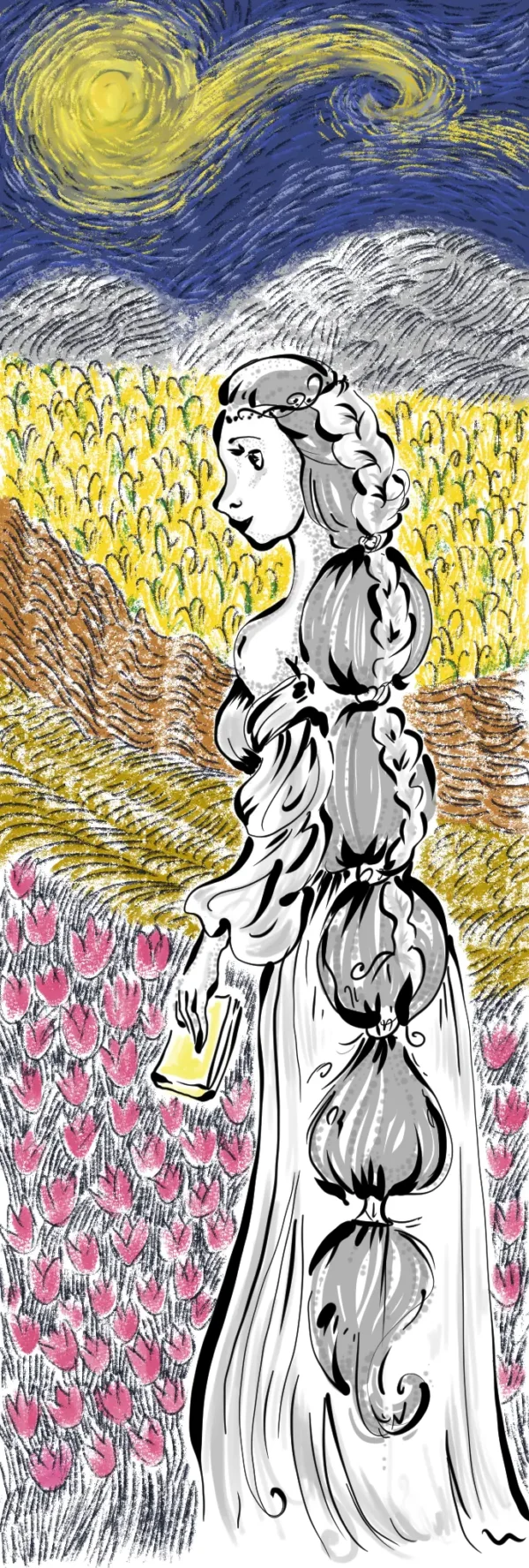 Boekenlegger – Bloemen & Verhalen