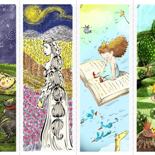 Boekenleggers set - Versie 1