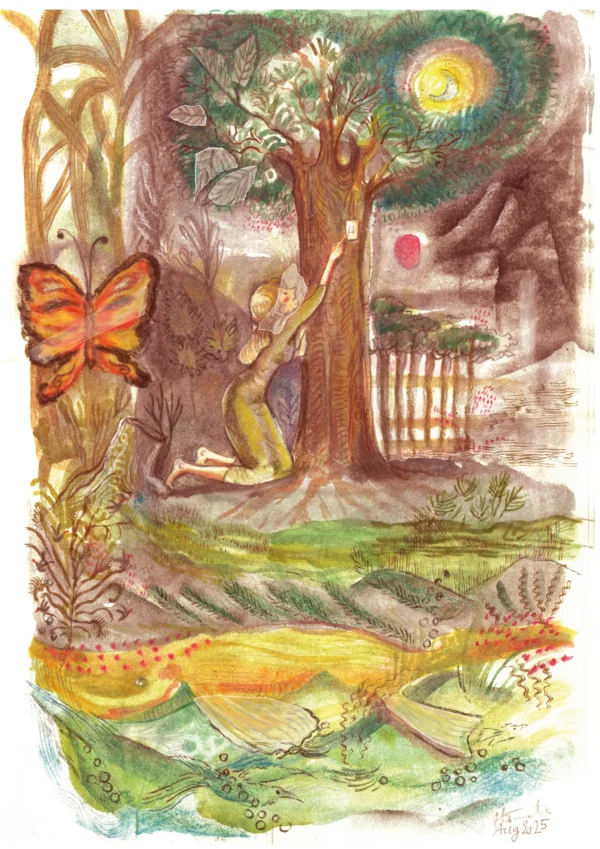 A4.we are broken pieces, made of some broken pieces Gebroken Stukken