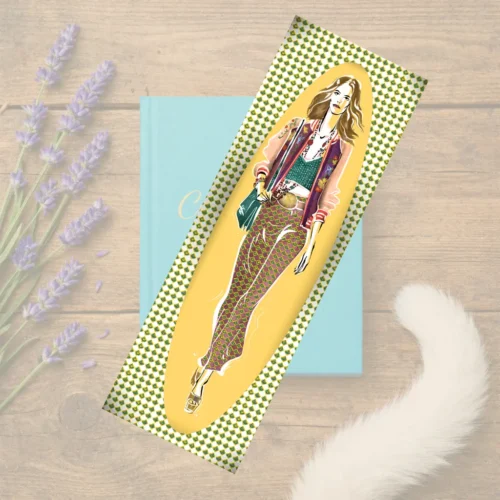 Boekenlegger – Boho Chic Geel